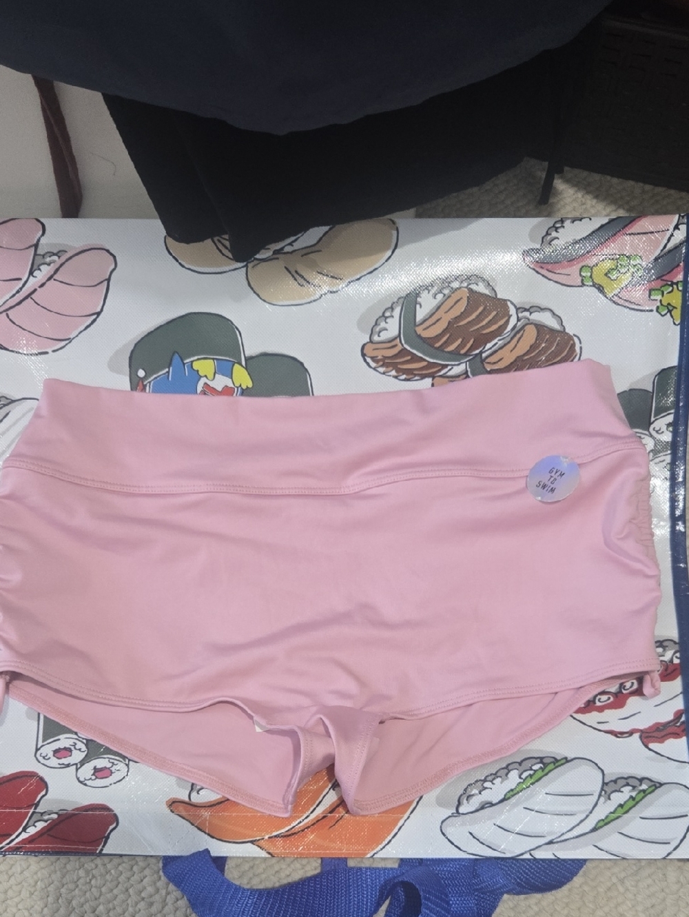 Victoria's Secret PINK SPORT Gym To Swim Light Pink Shorts, Size L